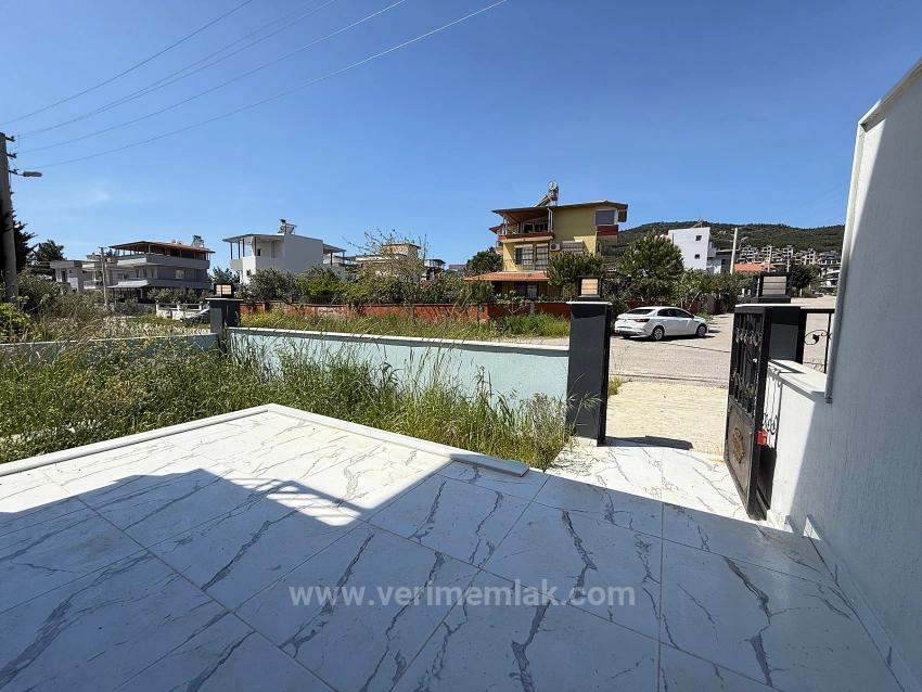 2+1 Villa For Sale In Doğanbey With Full Sea View And Garden