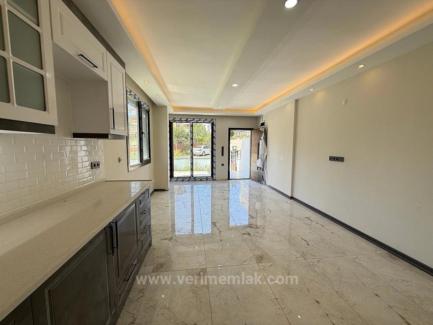 2+1 Villa For Sale In Doğanbey With Full Sea View And Garden