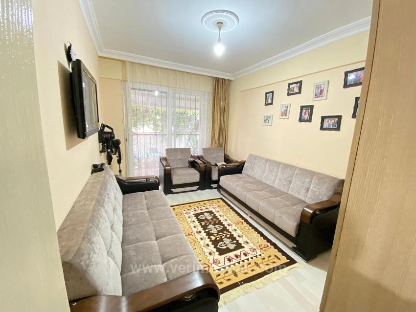 2+1 Apartment For Sale In Seferihisar Ürkmez, Ground Floor, 150M From The Sea