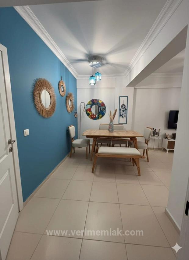 2+1 Apartment For Sale In Seferihisar Ürkmez, Ground Floor, 100M From The Sea