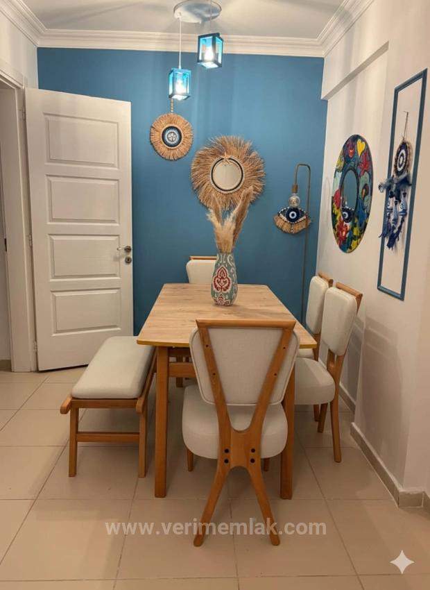 2+1 Apartment For Sale In Seferihisar Ürkmez, Ground Floor, 100M From The Sea