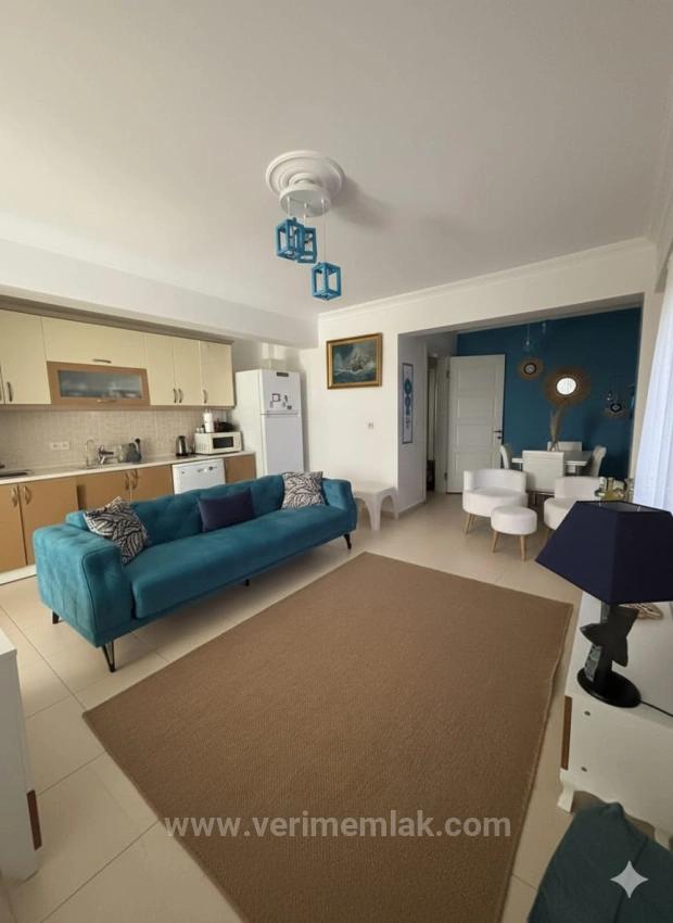 2+1 Apartment For Sale In Seferihisar Ürkmez, Ground Floor, 100M From The Sea