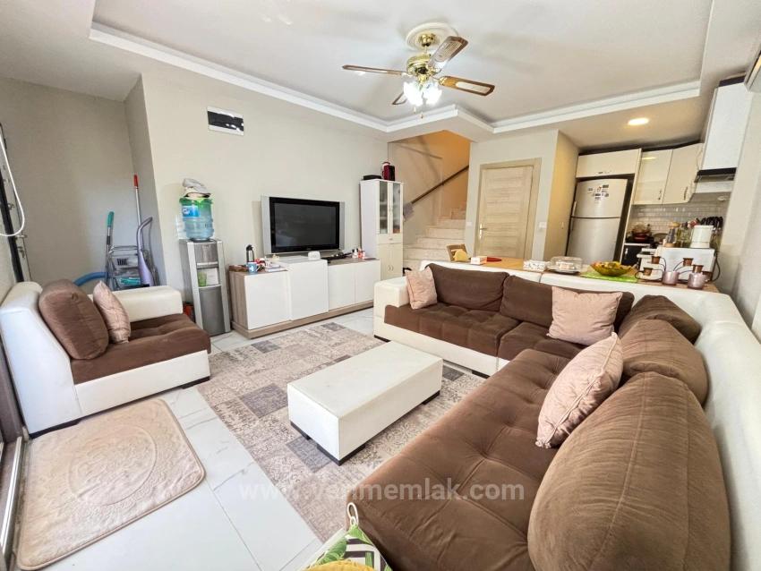 3+1 Villa With Condominium For Sale In Doğanbey Center