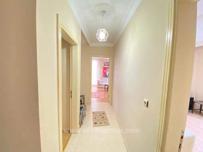 2+1 Apartment For Sale In Seferihisar Mersin Area, 100 Meters From The Sea.