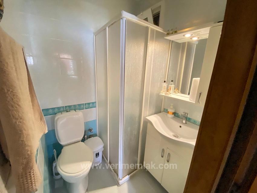 Detached, Comfortable 3+1 Villa With Pool And Security For Sale In Seferihisar Erdem Tur Site.