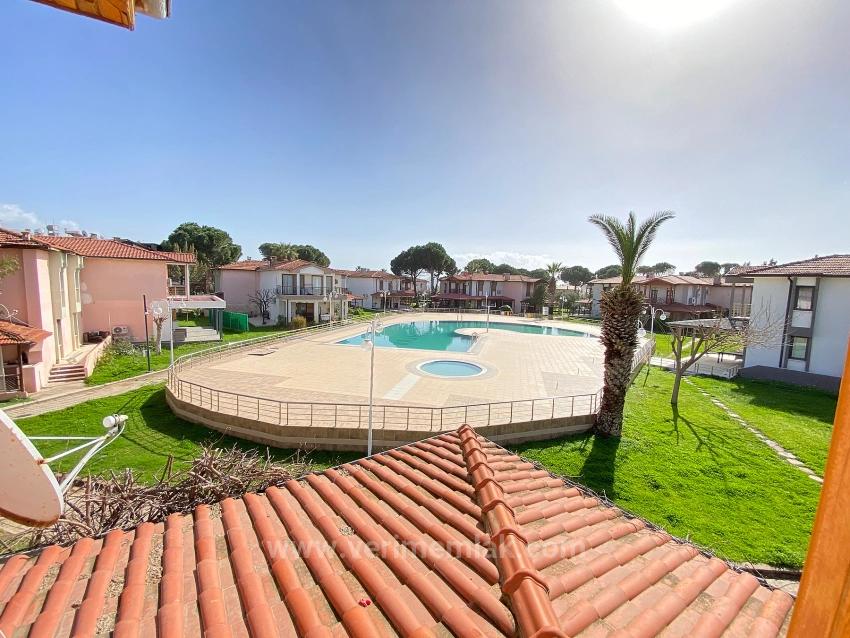 Detached, Comfortable 3+1 Villa With Pool And Security For Sale In Seferihisar Erdem Tur Site.