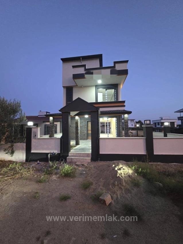 Detached 3+1 Villa For Sale In Doğanbey, Seferihisar