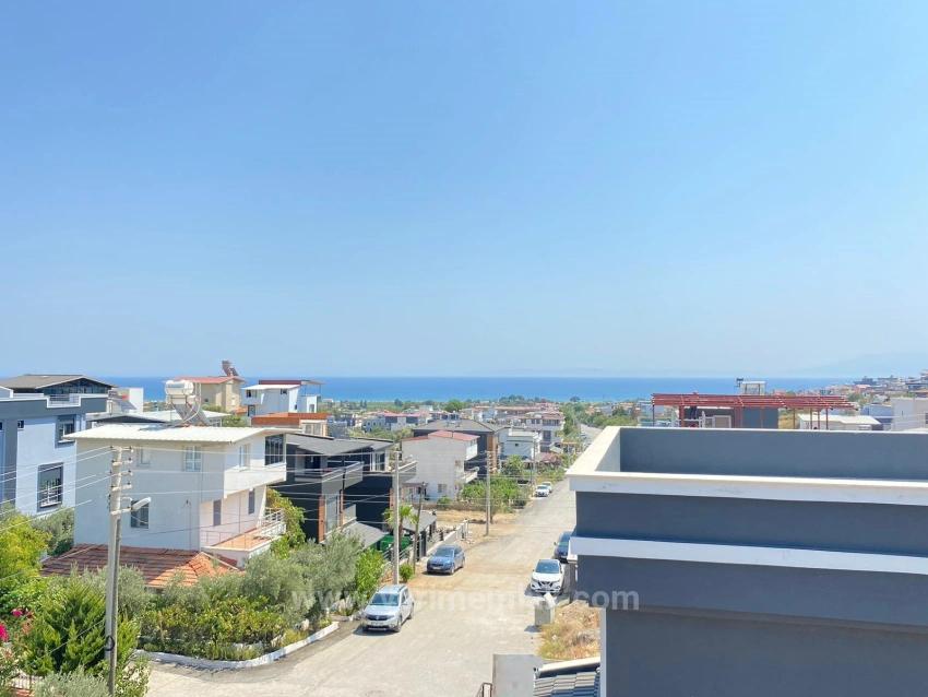 3+1 Villa For Sale In Doğanbey, Full Sea View