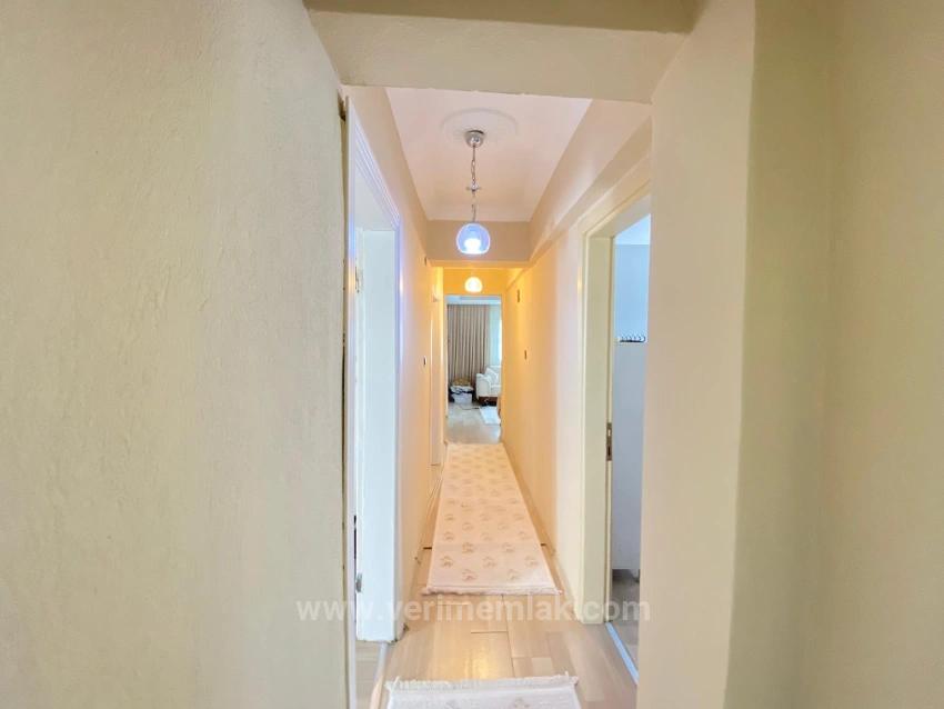 110M2 3+1 Single Flat With Separate Kitchen In Ürkmez Center