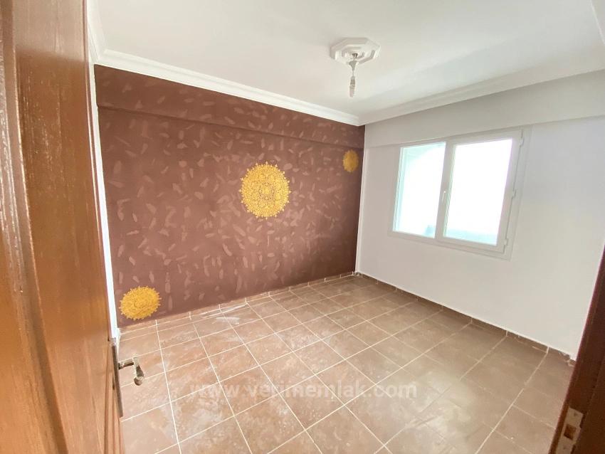 50M To The Sea With Elevator In Seferihisar Mersin Area! 1+1 Flat For Sale With Modern Architecture