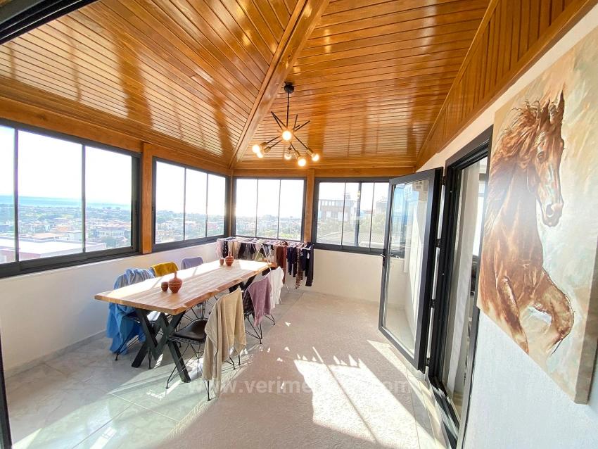 Luxury 4+1 Villa With Full Sea View And Pool In Seferihisar Atatürk Neighborhood!