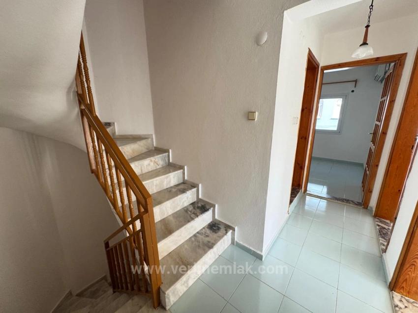 4+1 Villa On A Corner Plot For Sale In Menderes Orta Neighborhood, 500M From The Sea