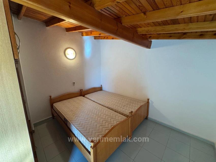 4+1 Villa On A Corner Plot For Sale In Menderes Orta Neighborhood, 500M From The Sea