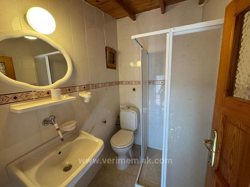 4+1 Villa On A Corner Plot For Sale In Menderes Orta Neighborhood, 500M From The Sea