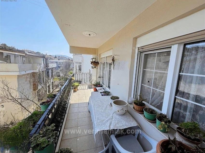 3+1 Duplex With Fireplace, Sea View And Spacious Living Room In The Heart Of Fevzi Çakmak Neighborhood, Urla.