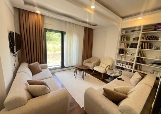 3+1 Villa With Spacious Garden, 900m From The Sea, In Özdere Çukuraltı!