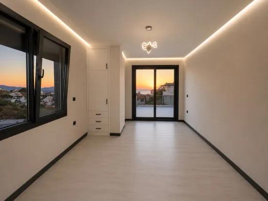 Seferihisar Atatürk Neighbourhood Panoramic Sea Viewed Brand New For Sale 3+1 Villa
