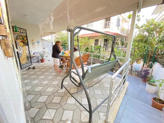 Seferihisar Mersin Ala to the sea 350 m distance garden possessing for sale 2+1 duplex –