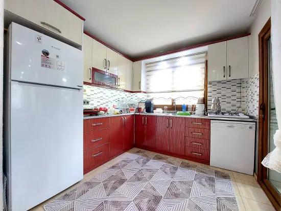 İzmir Seferihisar Doğanbey sea view for sale 3+1 summer house villa –