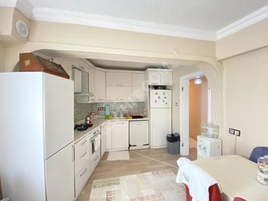 Seferihisar Mersin Area Neighbourhood 500m from the Sea for Sale 3+1 Flat