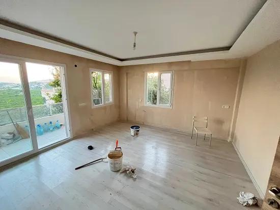 In The Gümüldür Region 2+1 Flat With Full Sea And Nature View!!!