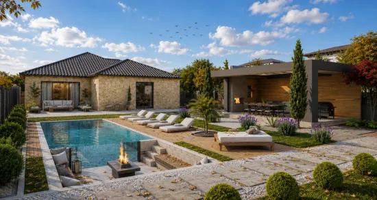 Nature's Serenity, Comfort of Modern Architecture and Privacy for Sale 3+1 Villa