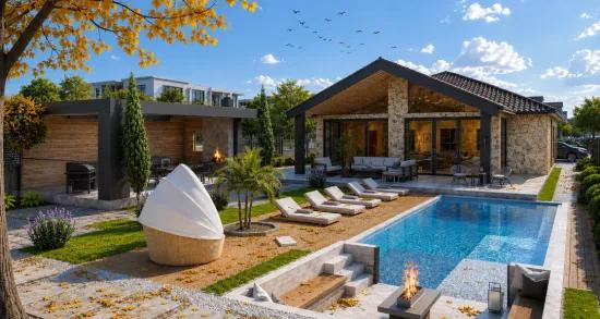 Nature's Serenity, Comfort of Modern Architecture and Privacy for Sale 3+1 Villa
