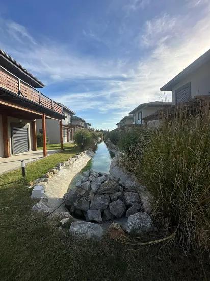 Detached single houses site consisting of 3+1 steel construction In Seferihisar Doğanbey