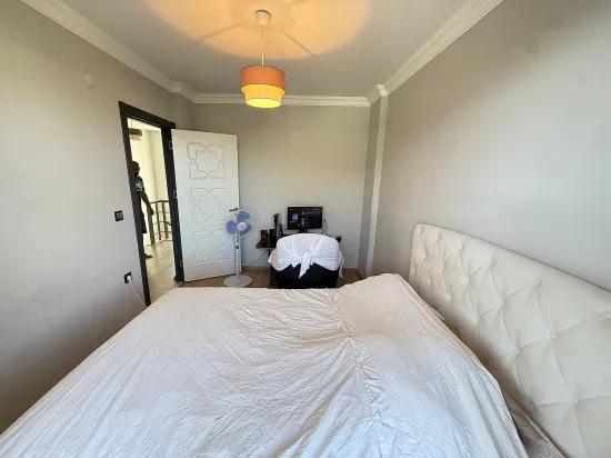 Detached pool, separate kitchen, spacious garden, 3+1 villa for sale In Doğanbey, Seferihisar