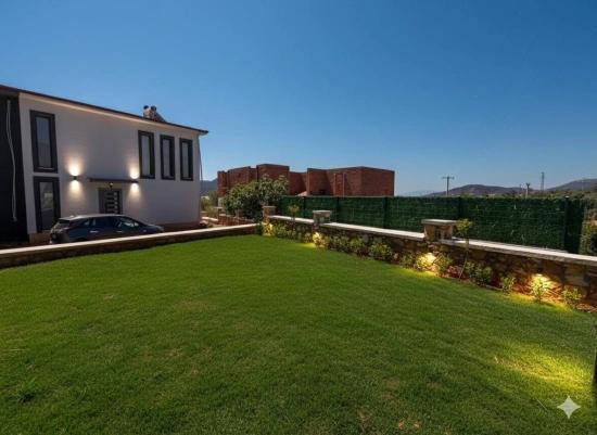 2+1 Summer House For Sale In Doğanbey, Separate Living Room And Kitchen With Underfloor Heating