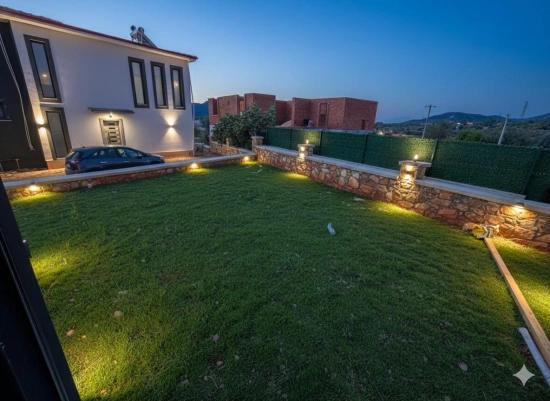2+1 Summer House For Sale In Doğanbey, Separate Living Room And Kitchen With Underfloor Heating