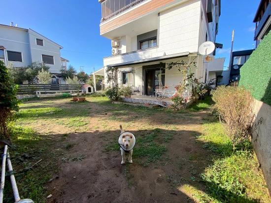 The Best Location And Seaside 1+1 Garden Apartment In Ürkmez Bengiler