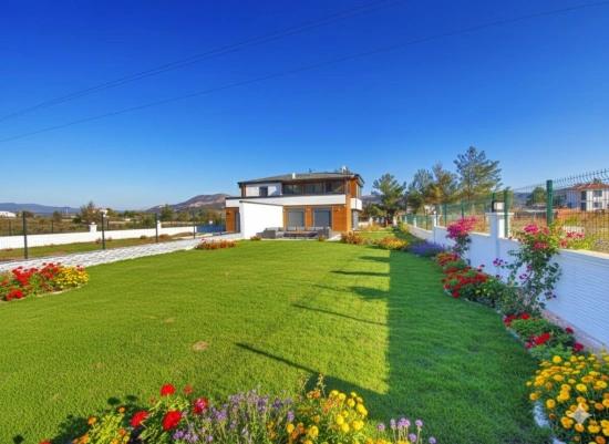 550M² Plot In Kavakdere, Seferihisar, Ultra Luxury 3+2 Villa With Pool