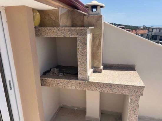 3+1 Villa For Sale In Özdere With Parking And Sea View