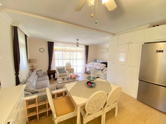 Detached, Comfortable 3+1 Villa With Pool And Security For Sale In Seferihisar Erdem Tur Site.