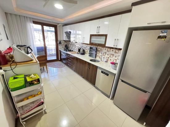 Spacious 2+1 Flat For Sale In Seferihisar Mersin Close To The Sea Area With Separate Kitchen