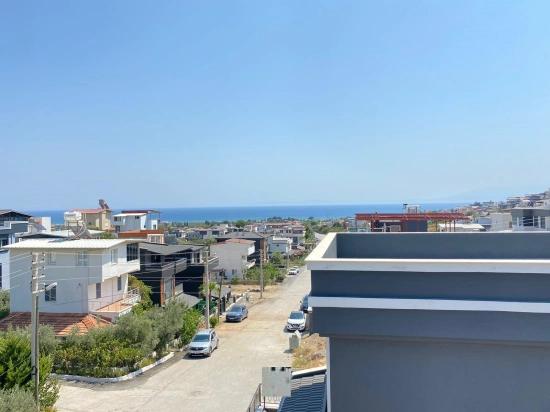 3+1 Villa For Sale In Doğanbey, Full Sea View