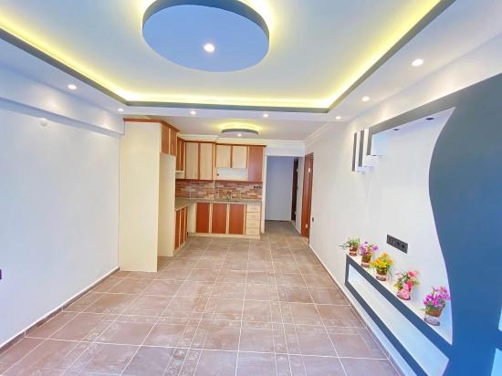 50m To The Sea With Elevator In Seferihisar Mersin Area! 1+1 Flat For Sale With Modern Architecture