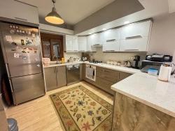 Furnished 5+1 Villa With A Large Garden For Sale In Gumuldur, 50 Meters From The Sea