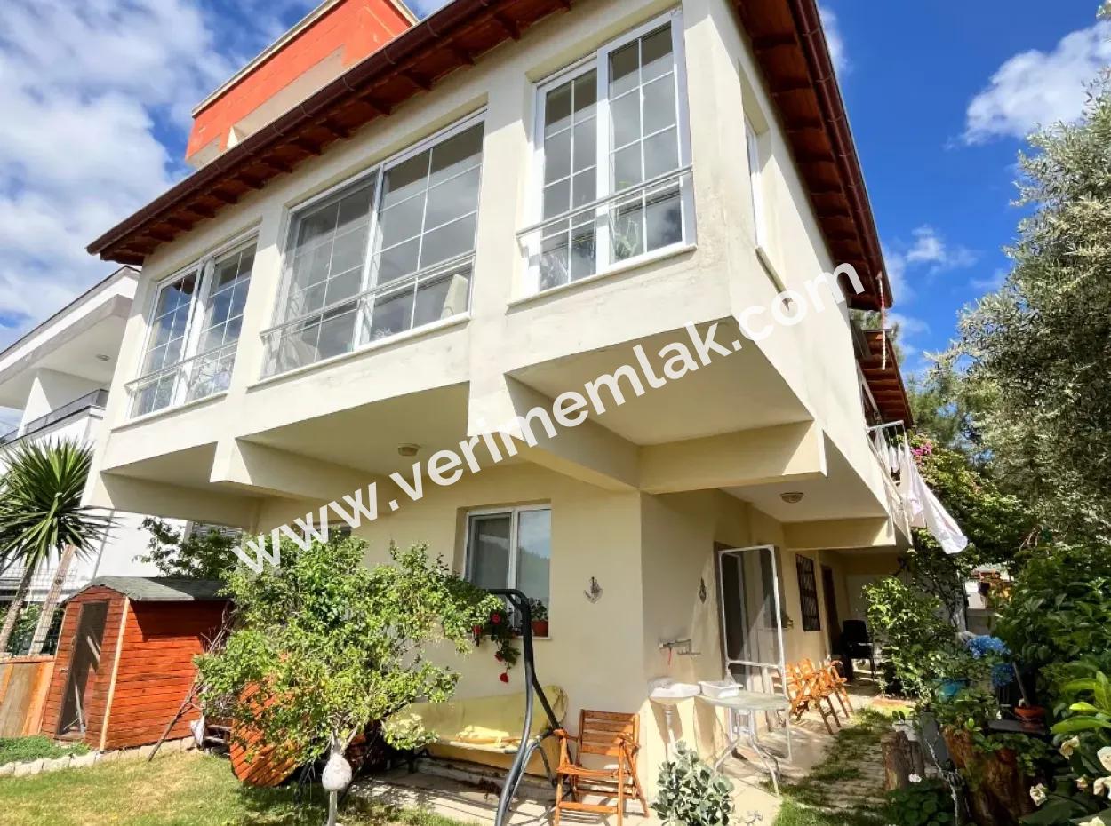 4 2 Triplex For Sale With Sea, City, Nature View In Ürkmez