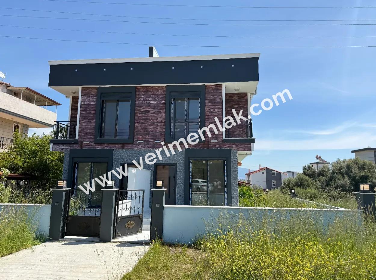 2 1 Villa For Sale In Doganbey With Very Large Garden Very Close To The Sea
