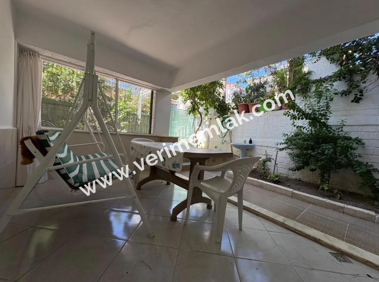 3 1 Flats For Sale On The Garden Floor On The Sea Side In Ürkmez