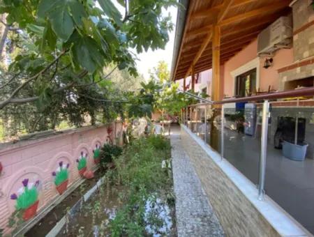 Single Detached Large Garden In Doğanbey 3 1 Villa For Sale Without Expense