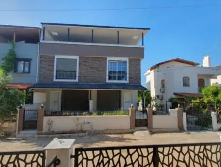 3 1 Villa For Sale In Seferihisar Payamlı With Garden Detached Close To The Sea