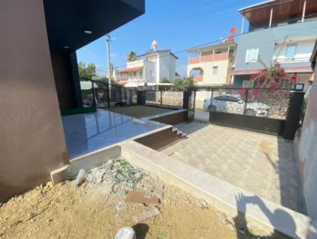 3 1 Villa For Sale In Doganbey 300 Meters From The Sea With Indoor Parking Garden