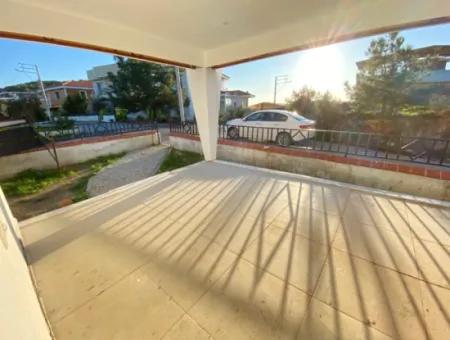 2 1 Apartment For Sale With Bbq In Large Garden In Payamlıda