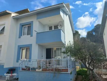 3 1 Villa For Sale In Doganbey With Full Sea View Pool