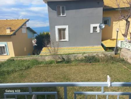 3 1 Villa For Sale In Doganbey With Full Sea View Pool