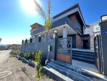 Ultra Luxury Villa For Sale In Doganbey With Panoramic Full Sea View 3 In 1