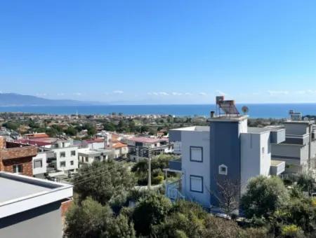 Ultra Luxury Villa For Sale In Doganbey With Panoramic Full Sea View 3 In 1